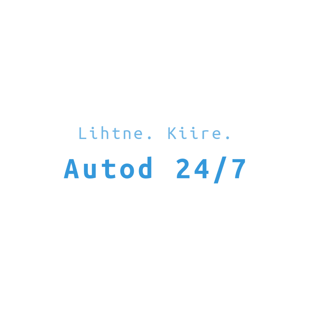 Autod24/7 - Autode kokkuost Tartus